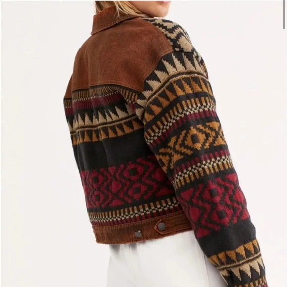 Free People Lakeside Denim Jacket XS S - Picture 2 of 11